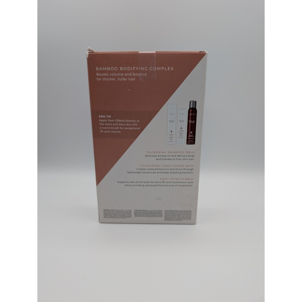 L'ANZA Healing Volume Thickening Shampoo, Conditioner, Root Lift 3 Piece Set NEW - Picture 3 of 5